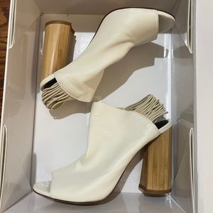 Phillip Lim Drum Slingback sandal white 37.5 / 8